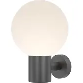 Maytoni Applique, mur de maison, noir, 1x douille E27, hauteur 28cm
