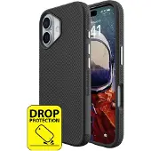 Just in Case Rugged TPU Back Cover Noir Apple iPhone 16 (Apple iPhone 16), Coque pour téléphone portable, Noir