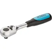 Hazet Clé à cliquet réversible 863P - Tige carrée pleine de 6,3 mm (1/4 pouce) | 863P