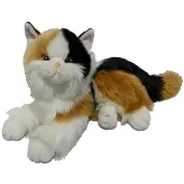 Anek Fluffy Fam Calico chat 30cm 1/12