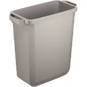 Durable Conteneur à déchets DURABIN 60L rectangle, Gris, 1800496050
