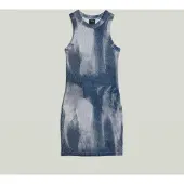 G-Star D29370-e525 Sleeveless Dress Bleu XL Femme