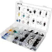 Ks Tools Jeu de clips de fixation pour Tesla, 150 pièces