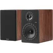 Elipson Enceinte bibliothèque Prestige Facet II 8B Noyer et Noir Mat