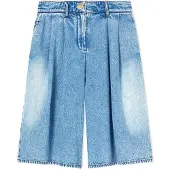 Armani Exchange pour femme. XW002266AF21338MB001 Bermuda Lyocell bleu (XS), Casuel, Coton, Denim