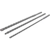Bgs Jeu de forets pour percer les murs | Queue SDS-MAX | 16 / 20 / 26 mm | 3 pcs.