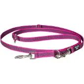 JULIUS K-9 Rubberized Training 20 Mm Dog Leash Rose 220 cm