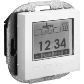 ALRE HTRRUu210.021#55 Régulateur de température ambiante électronique avec horloge UA060004, Thermostat, Blanc