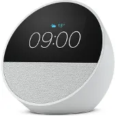 Amazon Echo Spot (2024) (Alexa), Enceinte connectée, Blanc