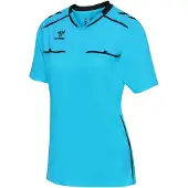 Hummel Referee Short Sleeve T-shirt Bleu M Femme