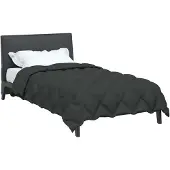 vidaXL Couverture d'hiver 140 x 200 cm, 450 g/m², couleur anthracite