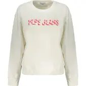 Pepe Jeans Sweat-shirt 'Celeste' rose / rouge sang / blanc