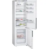 Siemens Réfrigérateur combiné 60cm 337l brassé blanc - - KG39EAWCA - iq500