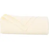 vidaXL Jeté Crème 200 x 150 cm Toison