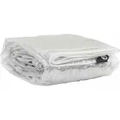 vidaXL Bâche transparente avec œillets 3x10 m PVC