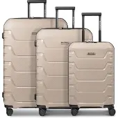 SMARTBOX Ensemble de bagages beige