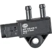Hella Capteur, pression des gaz échappement 6PP 009 409-101
