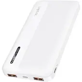 Logilink Prüfen (10000 mAh, 18 W), Chargeur de secours, Blanc