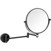 Bemeta Sapho X-Round - Miroir cosmétique, noir XR006B