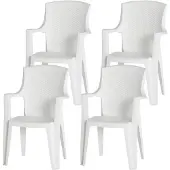 Progarden Eden SET 4x St-Ses blanc