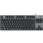 Logitech K835 TKL Mechanical Keyboard, Tenkeyless (80-87 %), Cable, USB, Mechanical Switch, LED, Graphite, Grey