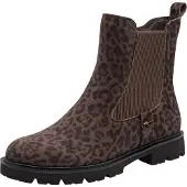 Tamaris Bottines chocolat / brun foncé