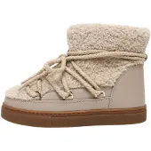 INUIKII Après-ski 'CURLY' beige / mastic