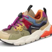 Flower Mountain Baskets 'YAMANO 3 JUNIOR.' kaki