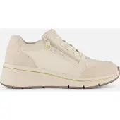 SKECHERS Baskets basses 'BILLION FLEX - LUXE UP' blanc naturel