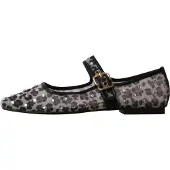 Super Mode Ballerines 'M&M Mira Max Ballerinas mit Riemchen' marron