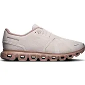 ON - Chaussures lifestyle - Cloud 6 W Oyster/Biscuit - Taille 38 - Rose