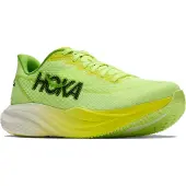 Hoka One One Chaussure de course 'MACH 7' jaune fluo / pomme / noir