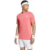 Adidas Club Short Sleeve T-shirt Rose L Homme