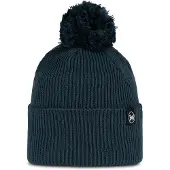 Buff Knitted Beanie Bleu