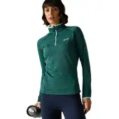 Regatta Yonder Ii Half Zip Fleece Vert 34 Femme