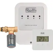 Roth trådløs regulering til 1 kreds, Thermostat, Blanc