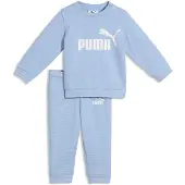 Puma Survêtement 'Essentials' bleu clair / blanc