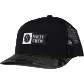 Salty Crew Pinnacle 2 Retro Trucker Cap Noir Homme