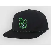 Salty Crew Mb Snake 5 Panels Cap Noir Homme
