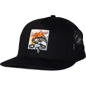 Salty Crew Striper Trucker Cap Noir Homme