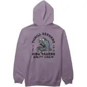 Salty Crew Angler Fish Monst Hoodie Violet L Homme