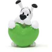 Plastoy Idefix au cœur vert
