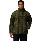 Columbia Rugged Ridge High Pile Half Zip Fleece Vert XL Homme