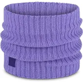 Buff Knitted Neck Warmer Violet
