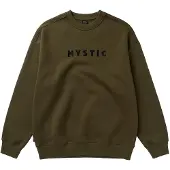 Mystic Brand Crew Sweatshirt Vert L Homme