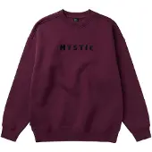 Mystic Brand Crew Sweatshirt Violet S Homme