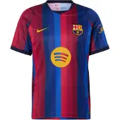 Nike Maillot 'FCB' bleu marine / azur / rouge carmin / canneberge