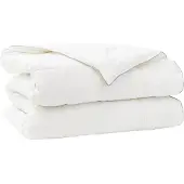 vidaXL , couette 135x220 cm, hiver, 450 GSM, laine australienne, blanche