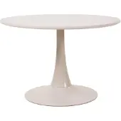 Oviala Table basse ronde D70 cm taupe clair - Fancy