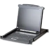 Aten CL1000M Console KVM, 43cm LCD, VGA, PS/2, US-Layout
